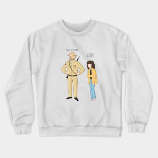 Stranger Things-Hopper&Joyce Crewneck Sweatshirt